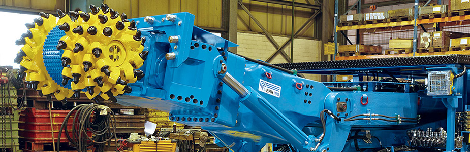 BBM Gruppe – Teilschnittmaschinen für den Bergbau und Tunnelbau